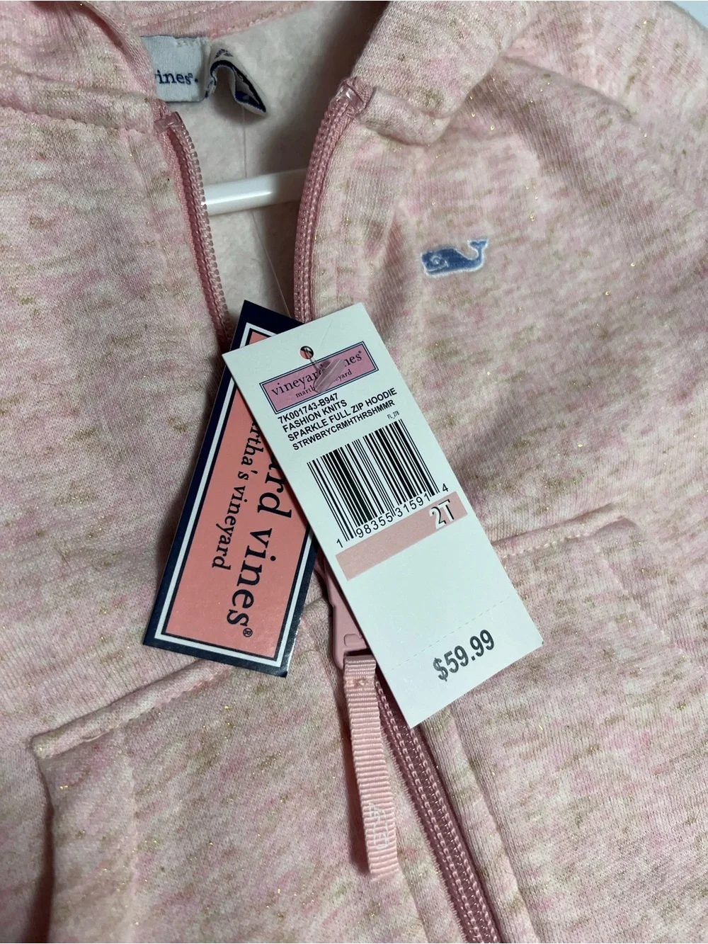 Vineyard Vines light pink